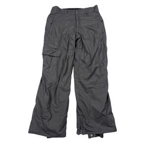 Columbia Ski Pants Men’s L Gray Omni Tech Snowboard Waterproof Breathable